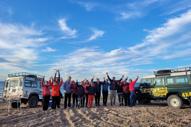 3 hour 4x4 tour around Puerto Madryn - Stop-by-stop: Punta Este, Punta Loma, Playa Paraná, and Cerro Avanzado