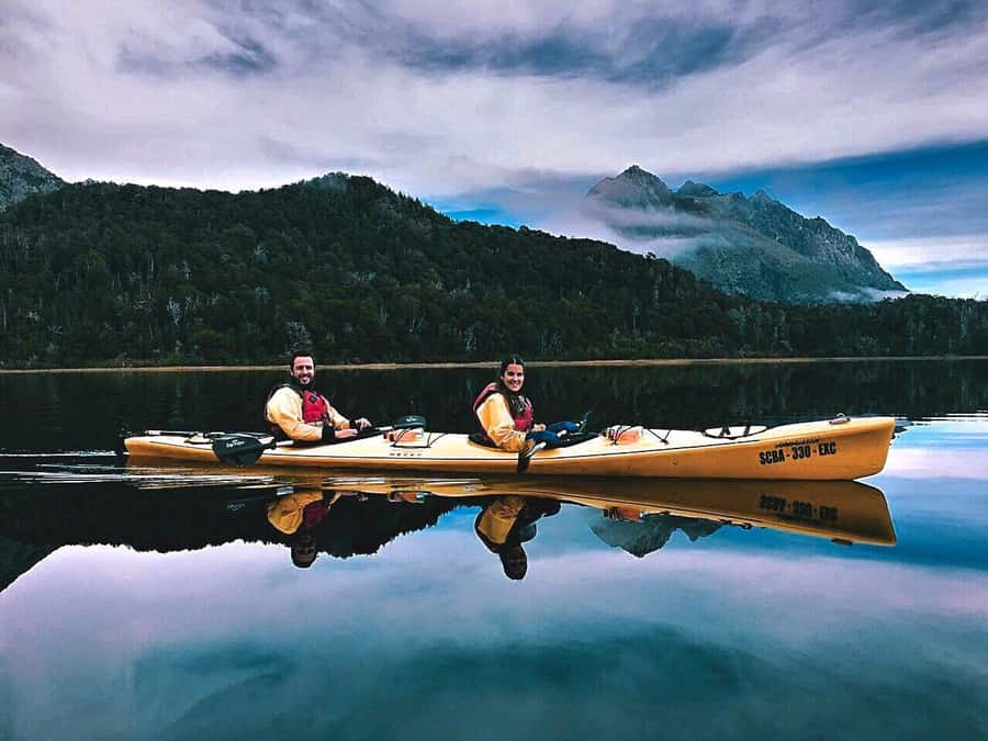 Bariloche: Half Day Kayak to Nahuel Huapi or Moreno Lakes - Nahuel Huapi half-day kayaking: Brazo Tristeza and Cerro views
