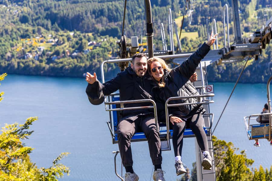 Bariloche: Half-Day Small Circuit Tour with Mount Campanario - Angostura Bridge: Where Two Lakes Feel Like One Scene