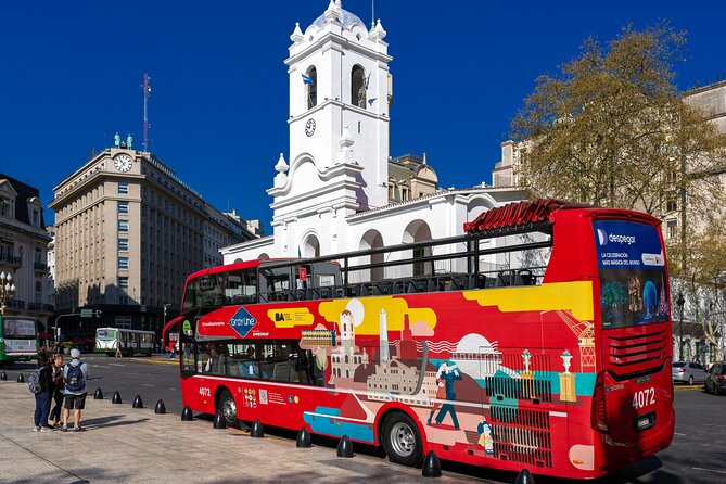 Buenos Aires Hop-On Hop-Off Bus, Free Walking Tours & Discounts - Where the trip can get annoying: stops, audio, and finding your bus