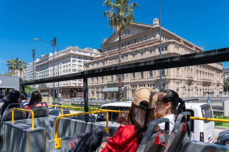 Buenos Aires: Hop-On Hop-Off City Bus Tour - Entering The City From Diagonal Norte Or Plaza San Martín