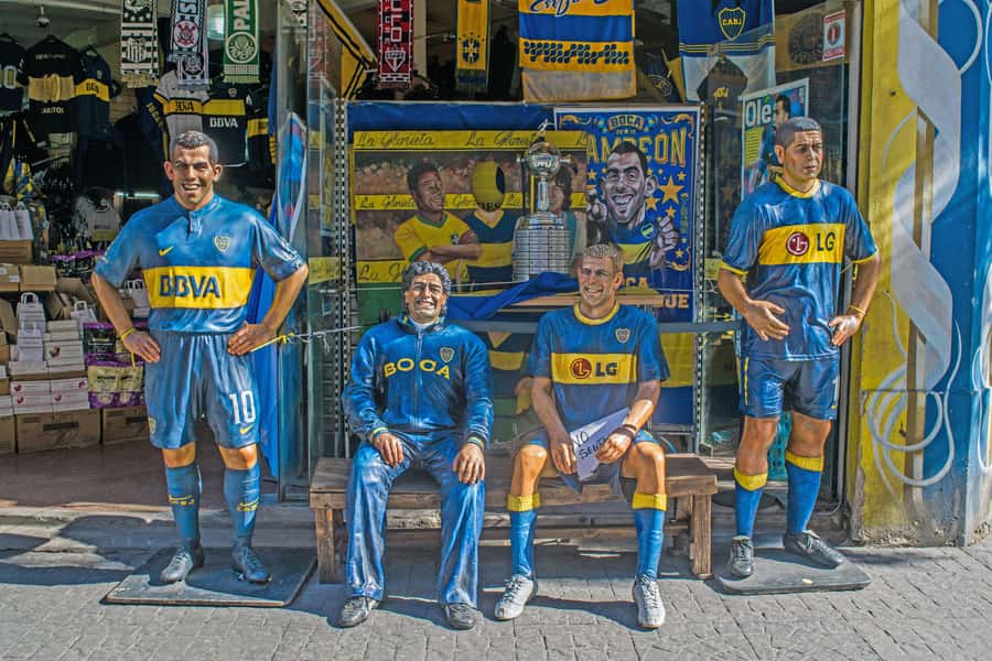Buenos Aires: La Boca Guided Walking Tour in English - Walking toward La Bombonera: Boca Juniors history with the stadium in view