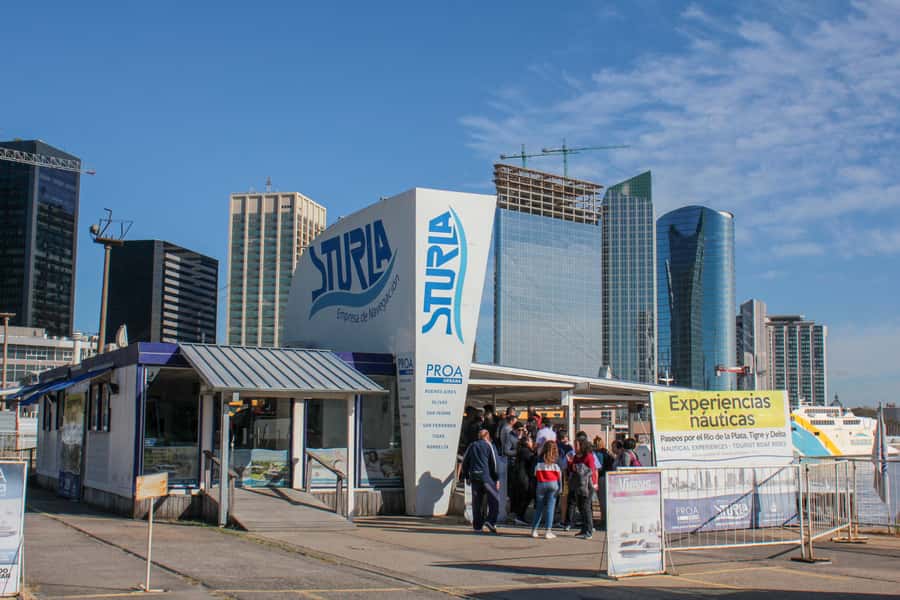 Buenos Aires: Navigation from Pto. Madero to La Boca - A fast, scenic link between Puerto Madero and La Boca
