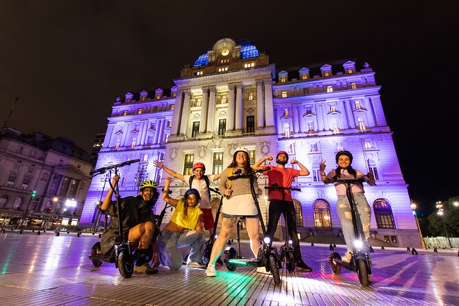 Buenos Aires Night Tour on Electric Scooter - The real deal on scooter skills and safety