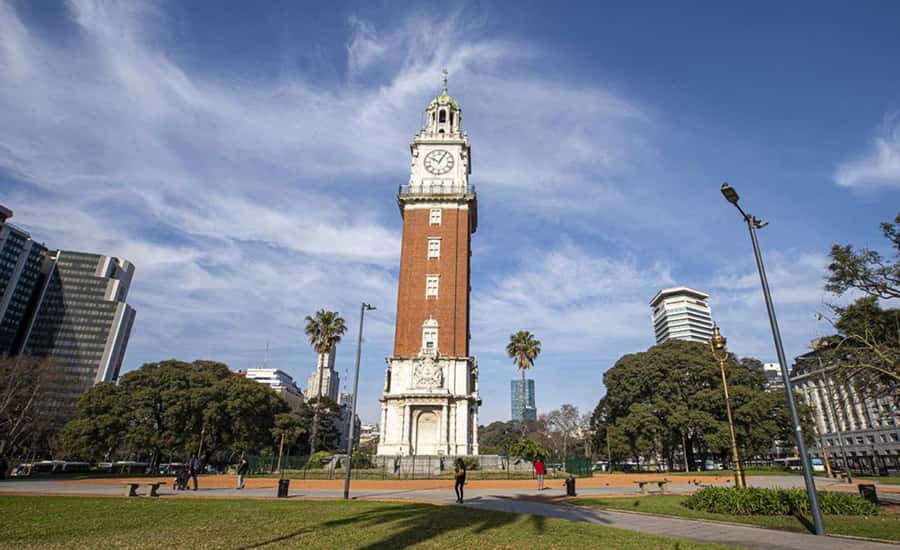 Buenos Aires: Recoleta and Retiro Tip Based Walking Tour - The terrace view of the Tower of the English