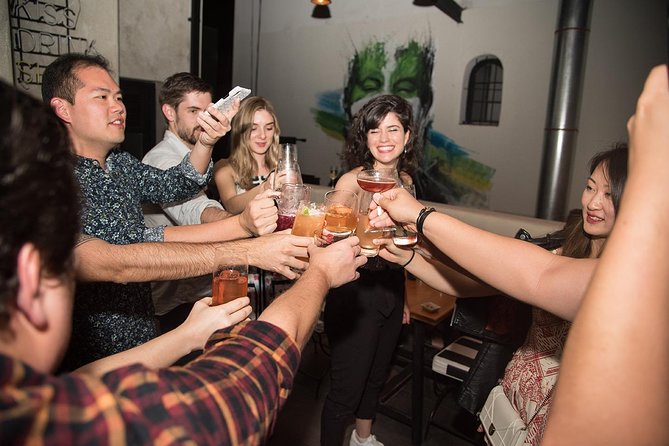 Cocktail tour in Buenos Aires - Local bartenders and guide energy, including named hosts