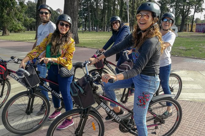 Cultural Experience by Bike around Palermo and Recoleta Max 6 ppl - Meeting in Palermo Soho: bikes, helmets, and a safety-first start