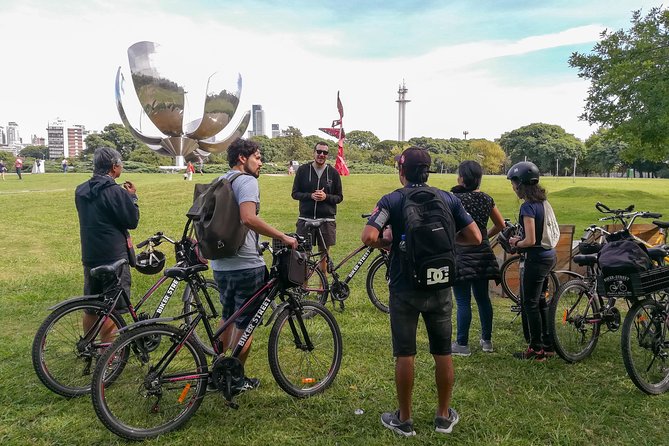 Cultural Experience by Bike around Palermo and Recoleta Max 6 ppl - Palermo’s elegant avenues and Palermo Chico’s mansion views