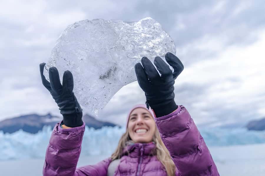 El Calafate: "Perito Moreno Glacier with the Tour - Blue Safari". - El Calafate pickup and the two ways to get to the port