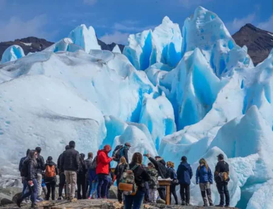 El Calafate: "Perito Moreno Glacier with the Tour - Blue Safari". - The guided hike to the glacier wall: what “1.5 km” really means