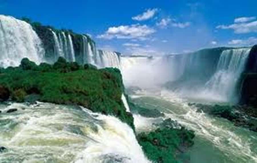From Argentina: Iguazu Falls Brazil Side & Itaipu Dam - Brazilian Falls: The 1,200-Meter Gateway and the View of 275 Waterfalls