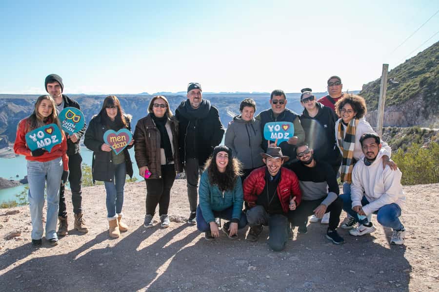 From Mendoza: Atuel Canyon Day Trip - Uco Valley water mirrors: the photo moment you should plan for