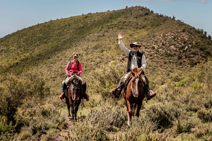 From Mendoza: Full Day Gaucho Experience - Asado and wine back at the ranch: a full ranch lunch, not a quick bite