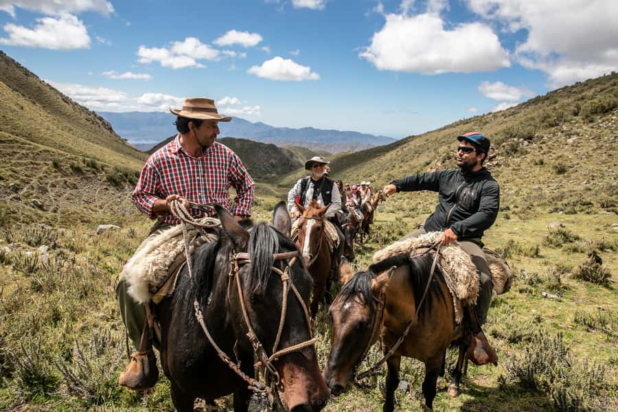 From Mendoza: Full Day Gaucho Experience - The ranch arrival: mate, tortitas, and horses ready to go