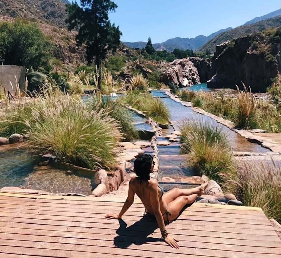 From Mendoza: Premium Spa Day at the Cacheuta Hot Springs - Entering the thermal park: what your first hour usually feels like