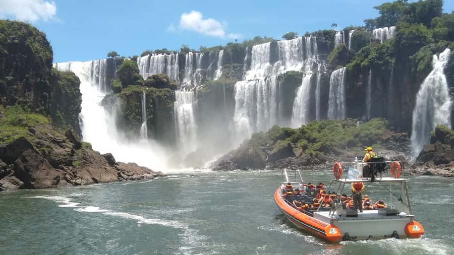 From Puerto Iguazu: Argentinian Iguazu Falls with Boat Ride - The jungle hike and descent: where the falls begin to feel real