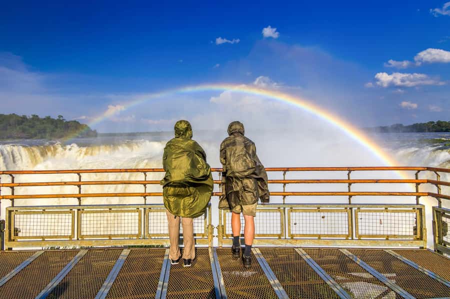 From Puerto Iguazu: Argentinian Iguazu Falls with Ticket - Hotel pickup and the park first impression