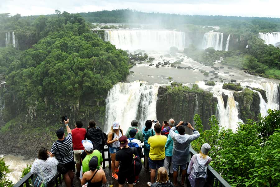 From Puerto Iguazu: Half-Day Brazilian Falls Excursion - The Main Viewpoints: Getting the 70% Panoramic Effect
