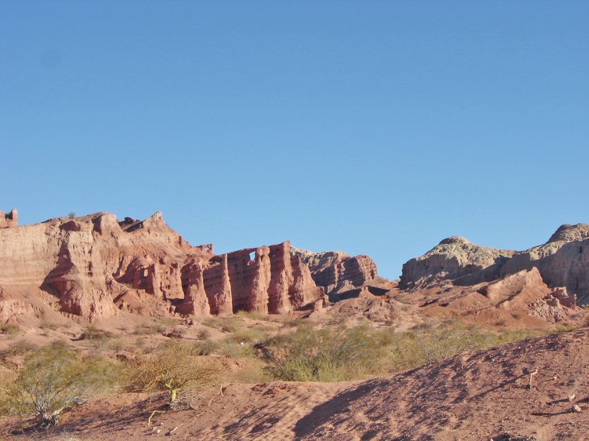 From Salta: Cafayate and Hornocal 2-Day Tour with Transfer - Cafayate town and the Quebrada de las Conchas style viewpoints