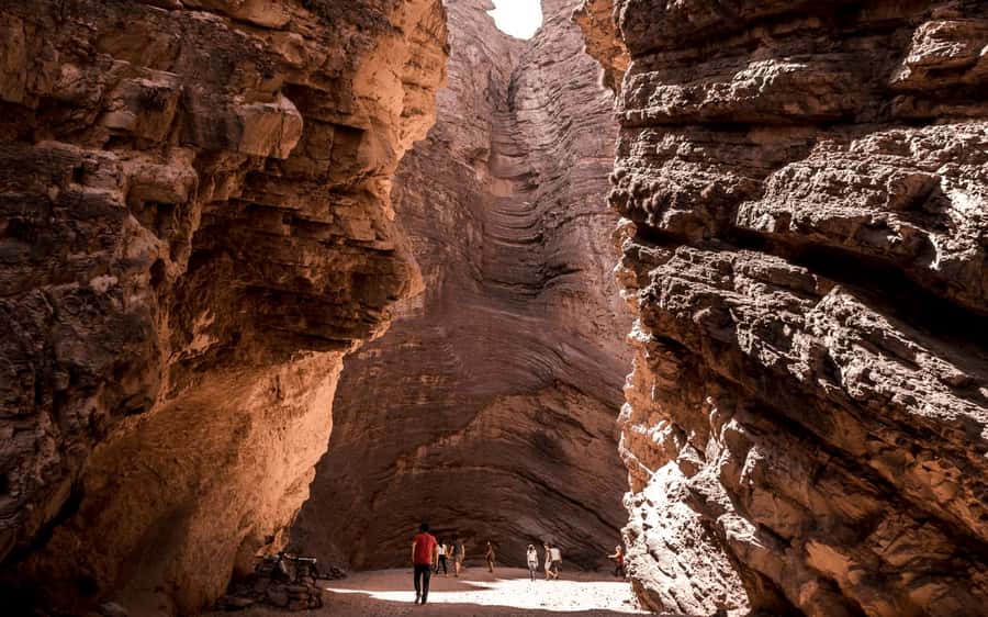 From Salta:Cafayate and the imposing Quebrada de las Conchas - Devil’s Throat (La Garganta del Diablo): the stop that grabs attention fast