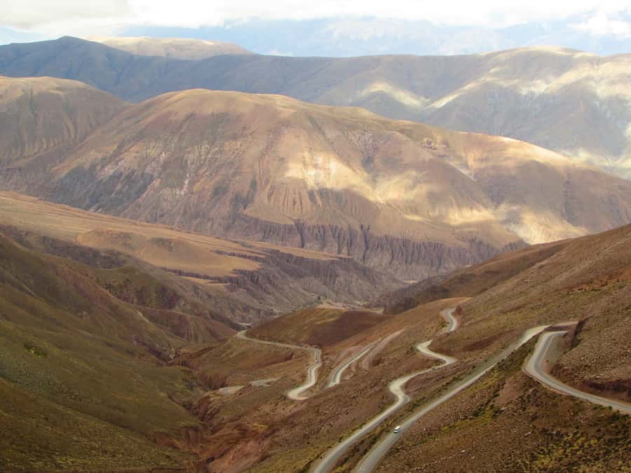 From Salta: Full-Day Trip to Salinas Grandes and Purmamarca - Back to Purmamarca, lunch, shopping, and a final mountain look