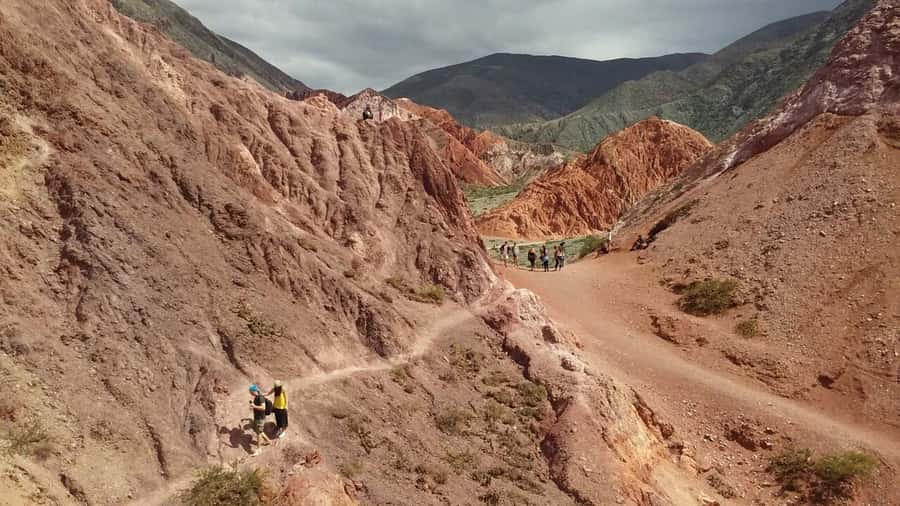 From Salta: Salinas Grandes, Purmamarca & Los Colorados Hike - Los Colorados: the optional 3 km hike you might choose