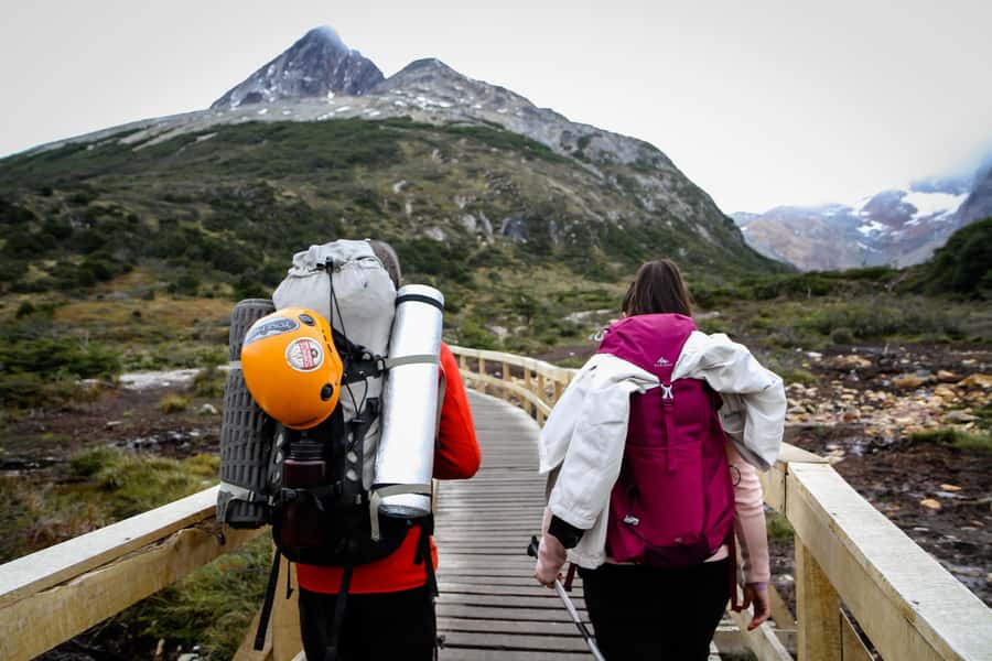 From Ushuaia: Tierra del Fuego Emerald Lagoon Trekking Tour - The hike out: forests and valleys along the Esmeralda River