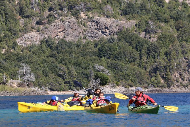 Half a day of kayaking on the Nahuel Huapi lake in private service - Getting to the water: Punto Panorámico, Llao Llao, and Puerto Pañuelo