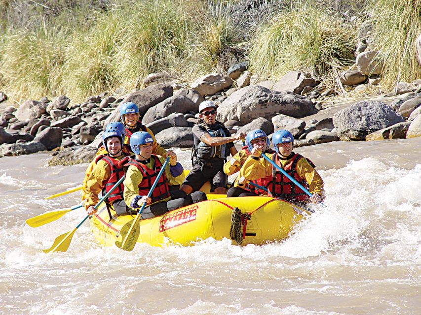 Half Day Rafting Mendoza River - The river run: 12 km, class 2+3, and Andes views the whole way
