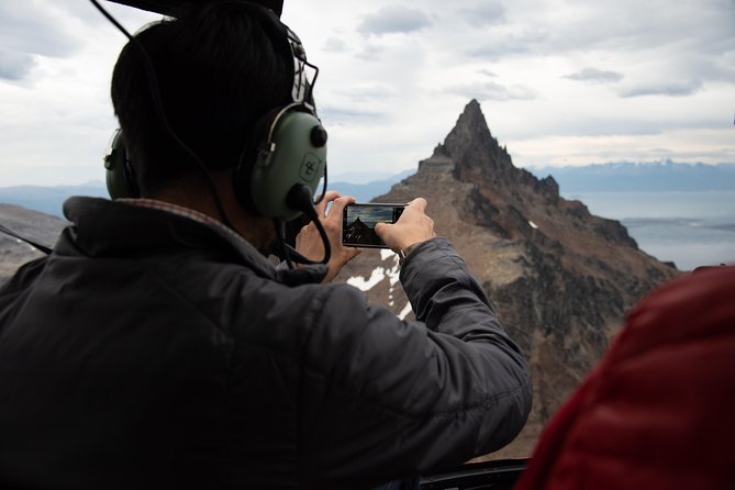 Helicopter Overflight - Landing in the Cordillera - A30 - Why this Ushuaia helicopter includes the one photo moment most tours skip