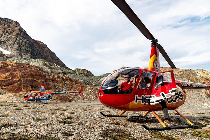 Helicopter Overflight - Landing in the Cordillera - A30 - Why the champagne toast works as a travel memory, not a gimmick