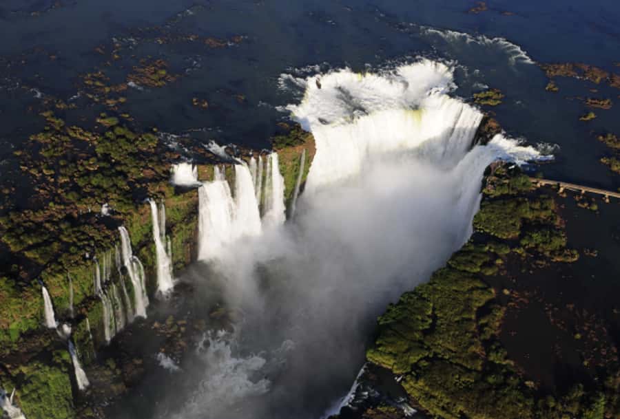 Iguazu Falls Argentinean Side from Puerto Iguazu - Getting to the park: pickup, Visitor Center, and the train rhythm