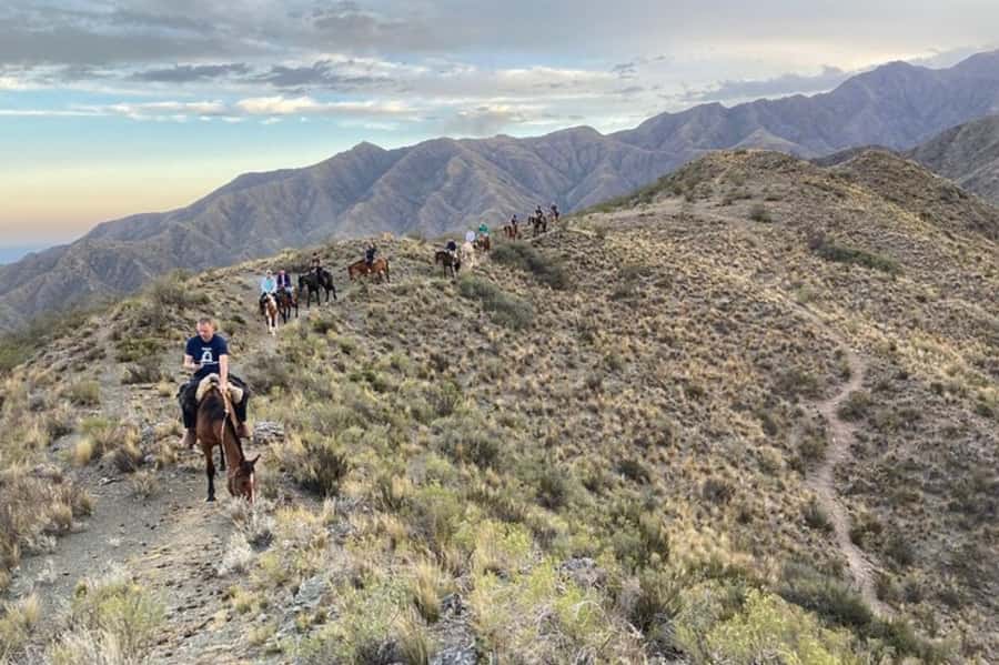Mendoza: Sunset Horse Back Riding in the Mountains and BBQ - Horseback riding in Mendoza: your pace, breaks, and what the instructors manage