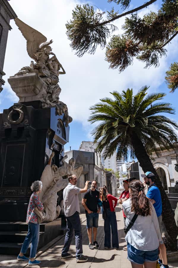 Recoleta Cemetery - Small Group Tour of History & Secrets - The European mausoleums: why they look like palaces
