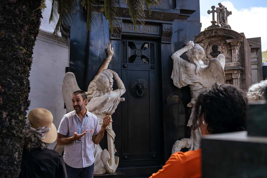 Recoleta Cemetery - Small Group Tour of History & Secrets - Starting at Plazoleta Chabuca Granda, then getting oriented fast