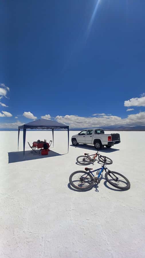 Salinas grandes by bike with lunch - Getting there from Purmamarca, and why the drive is part of it