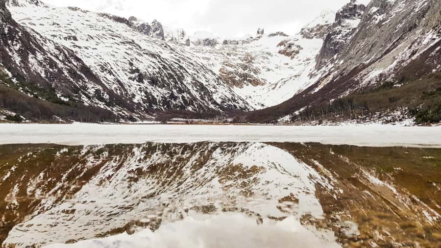 Trekking Esmeralda Lagoon - Glacier Views, Then Sunset on the Return Walk