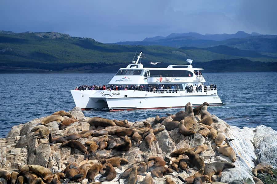 Ushuaia: Beagle Channel, Seal Island & Bridges Islands Tour - Bridges Islands and the Karelo Island landing: easy walking, big payoff