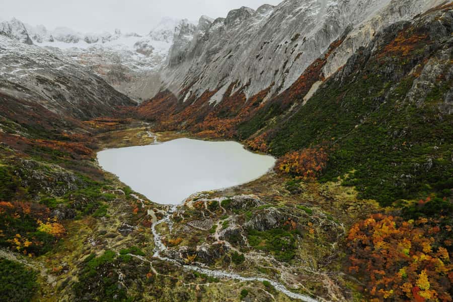Ushuaia: Heart of the Andes Scenic Helicopter Adventure - Cerro Castor and the Encajonado River Valley: winter activity, then a serene pause