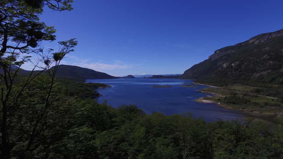 Ushuaia: National Park & Train of the End of the World Tour - Lapataia Bay and End of Route 3: the photo everyone comes for