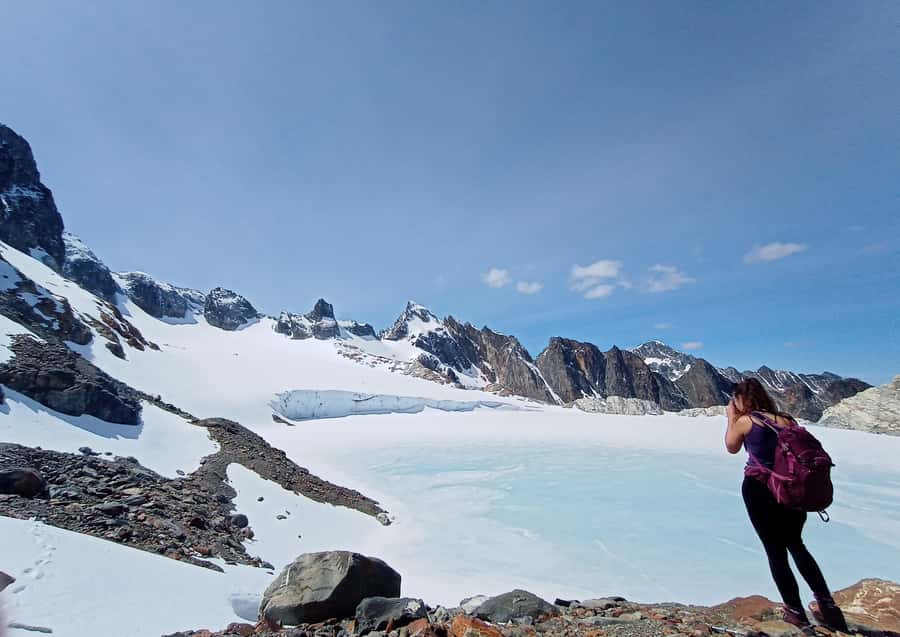 Ushuaia: Ojo del Albino - Full day trekking - Timed Walkthrough: From 7:30 Pickup to Glacier Payoff by Midday