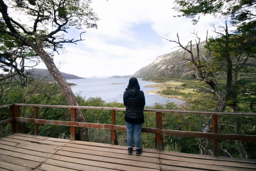 Ushuaia: Tierra del Fuego National Park - Lapataia Bay and the end of National Route 3: Pan-American Road moment