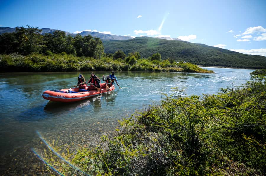 Ushuaia: Tierra del Fuego Trekking and Canoeing - Getting to the park: the simple van ride that sets your pace